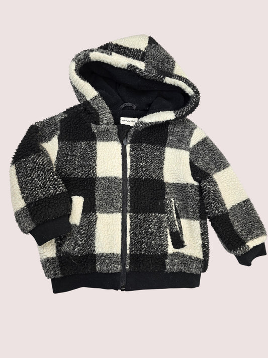Miles the Label sherpa fleece lined jacket 2Y