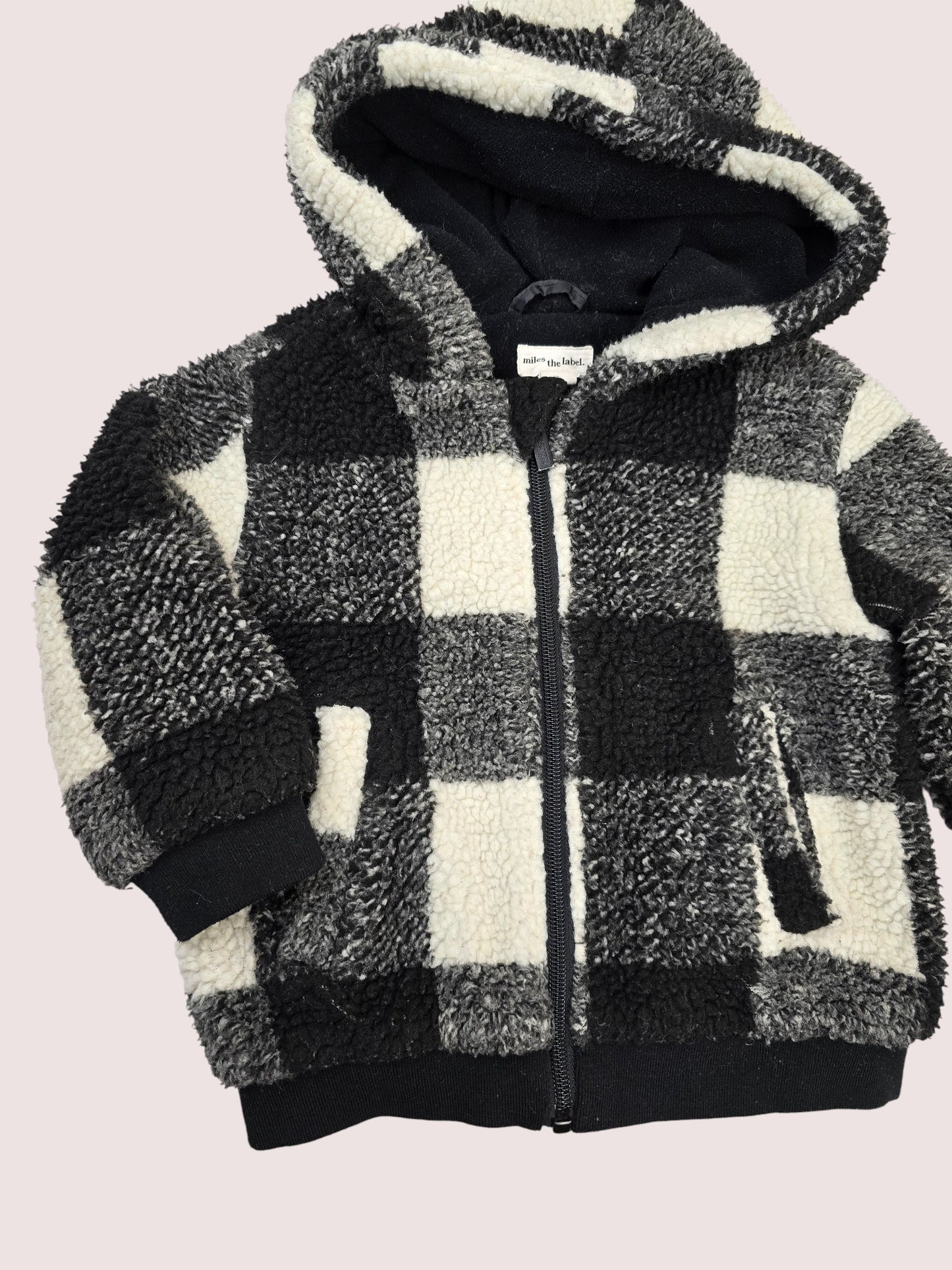 Miles the Label sherpa fleece lined jacket 2Y