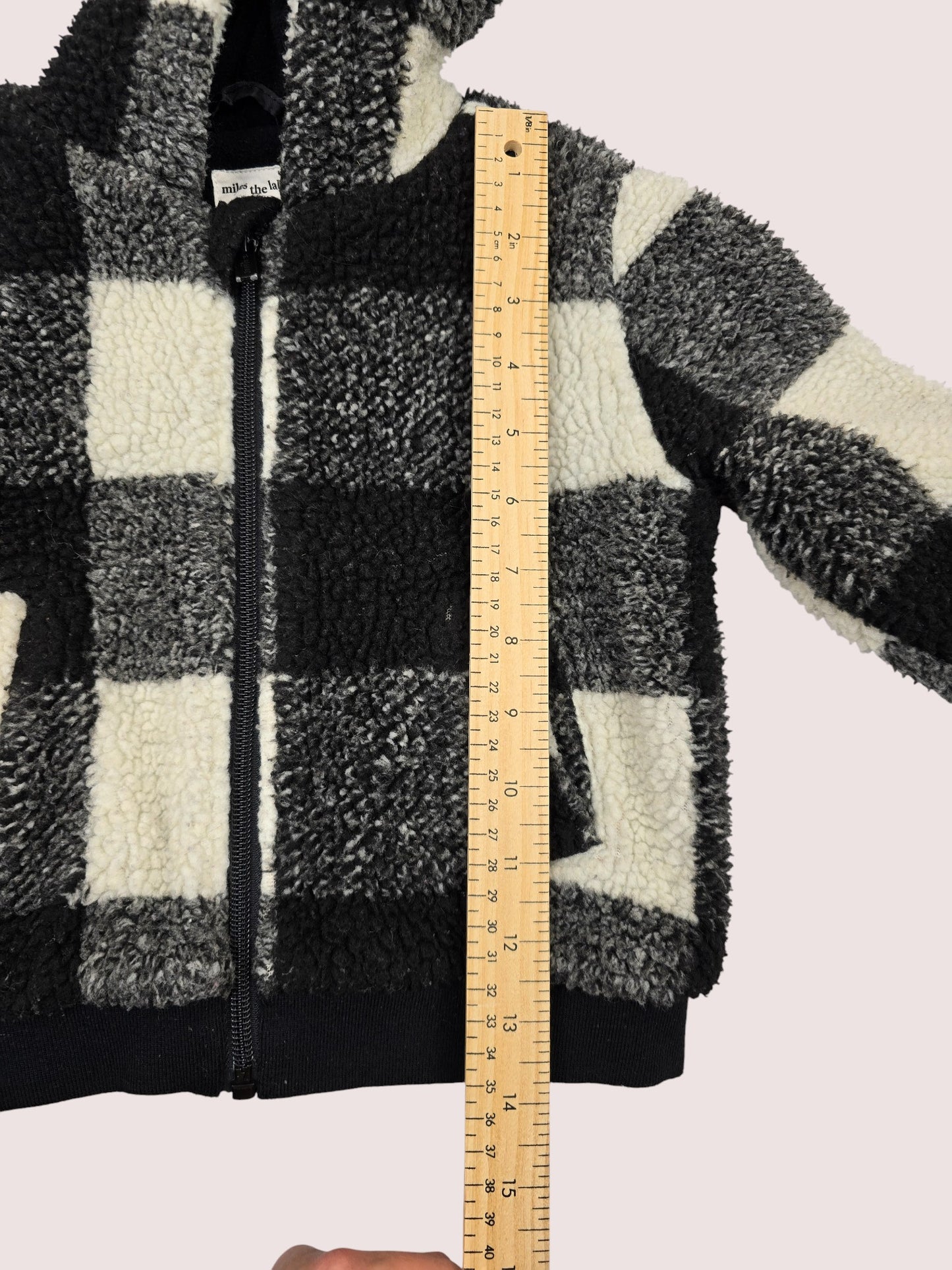 Miles the Label sherpa fleece lined jacket 2Y