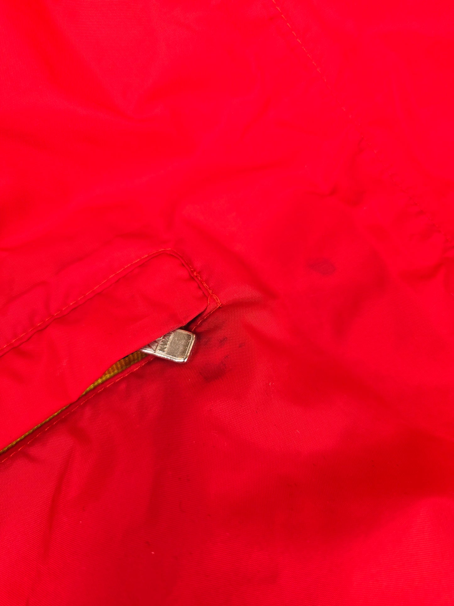 Vintage KWay lighweight long puffer coat/anorak 12Y