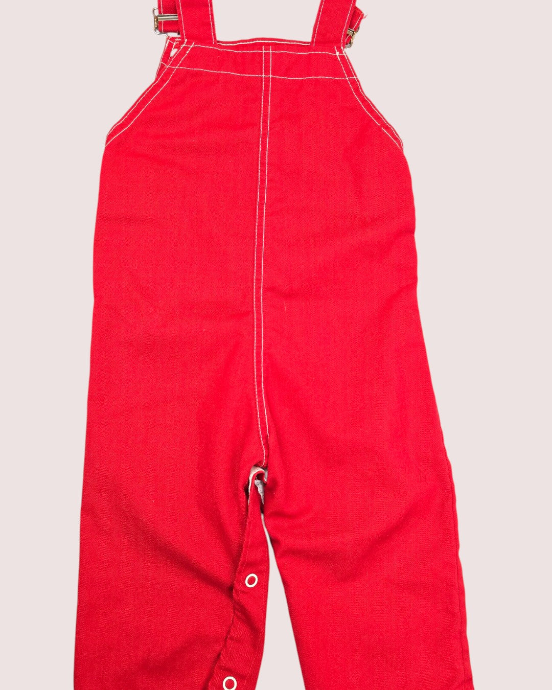 Vintage Health-Tex red overalls  24M