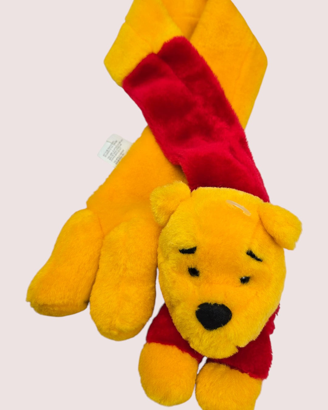 Vintage Pooh scarf and mitten set Approx 1-3T