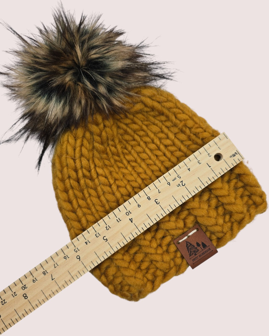 Petit Nordique knit toque Newborn sizing