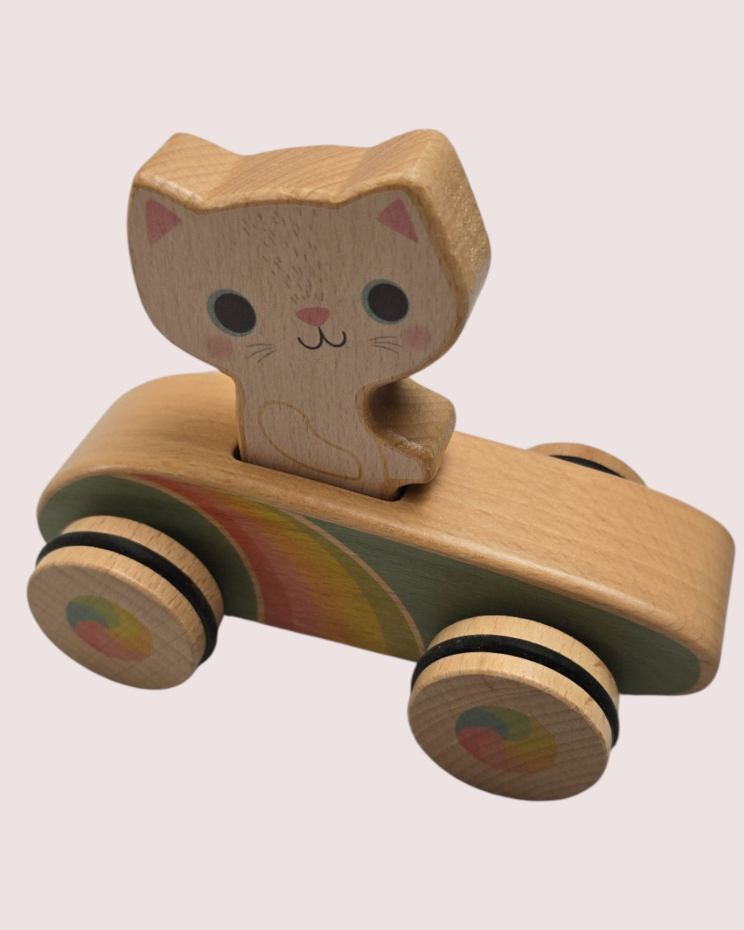 Tiger tribe wooden rainbow cruiser kitty