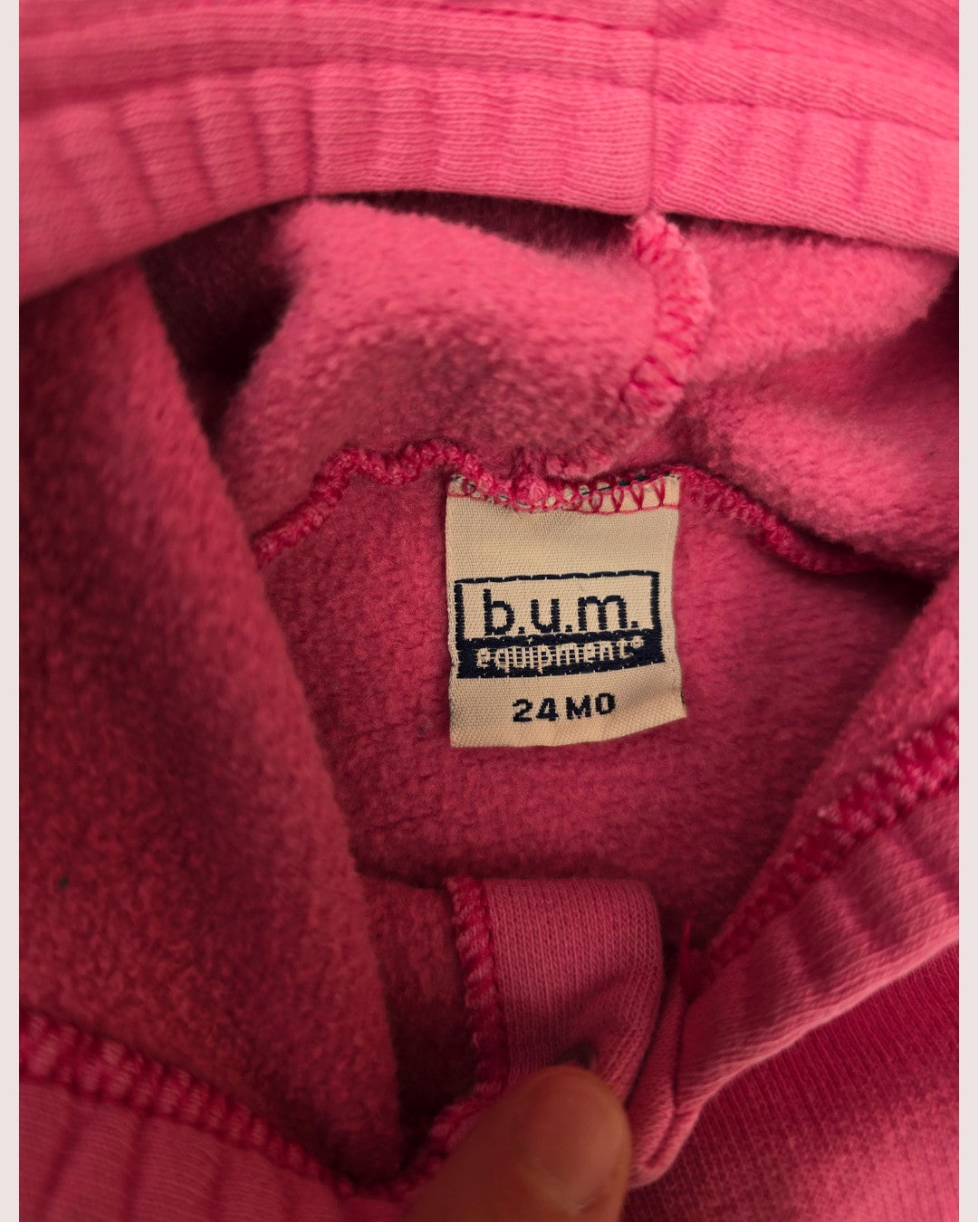 Vintage Baby Bum hooded cardigan Tagged 24m