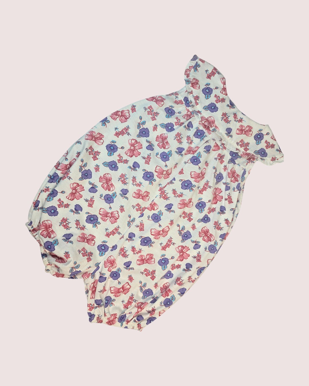 Vintage floral romper 18-24M