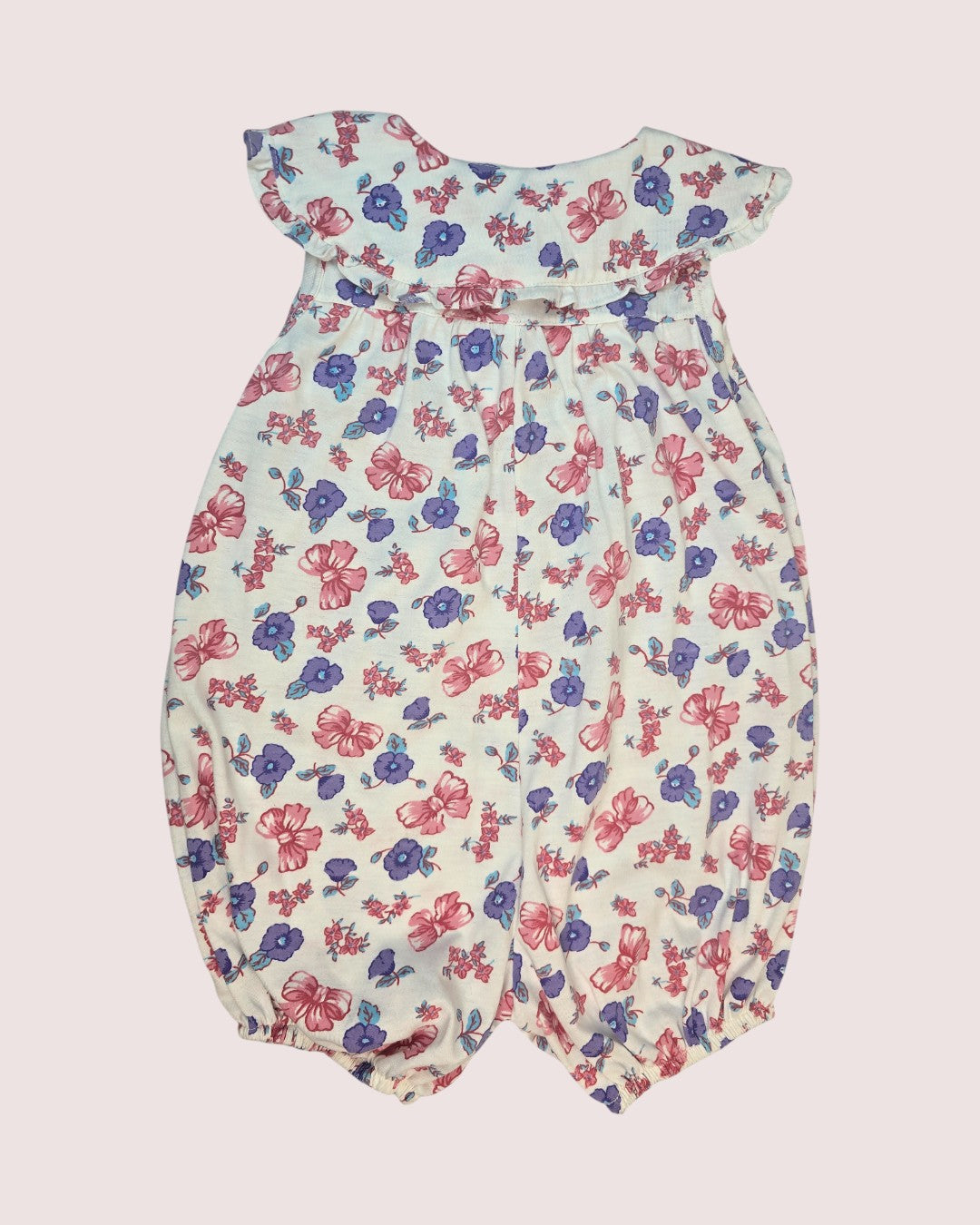Vintage floral romper 18-24M