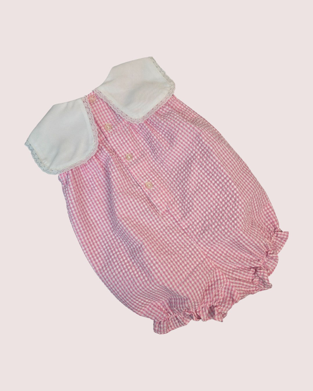 Sears baby gingham romper 18M