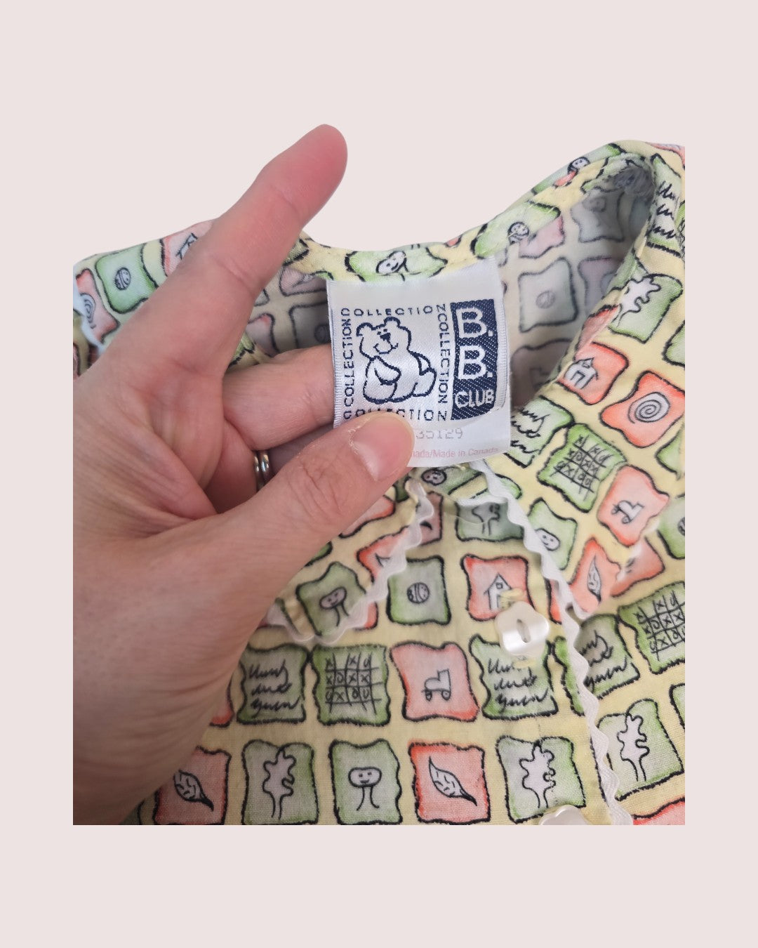 Vintage BB Club dress Tagged 12M