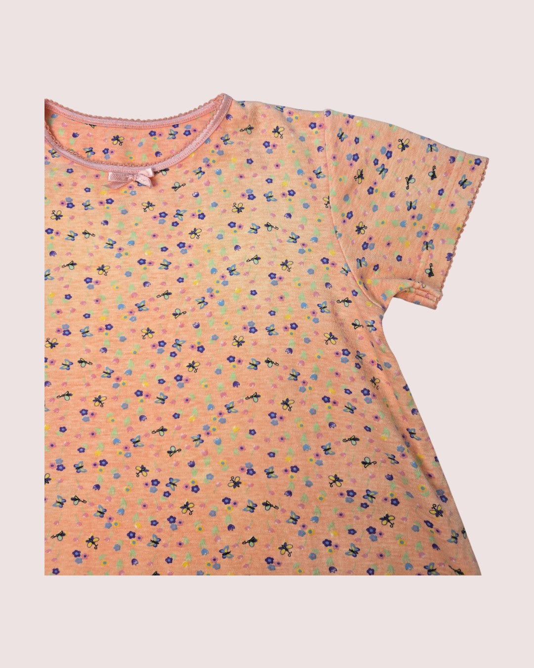 Vintage Sears floral tee Tagged 6X