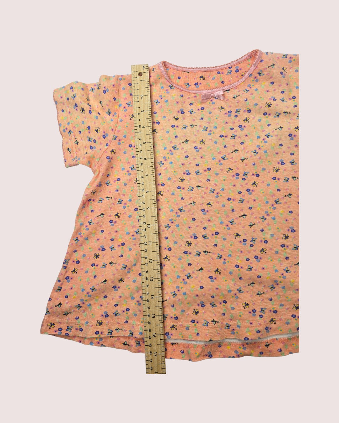 Vintage Sears floral tee Tagged 6X