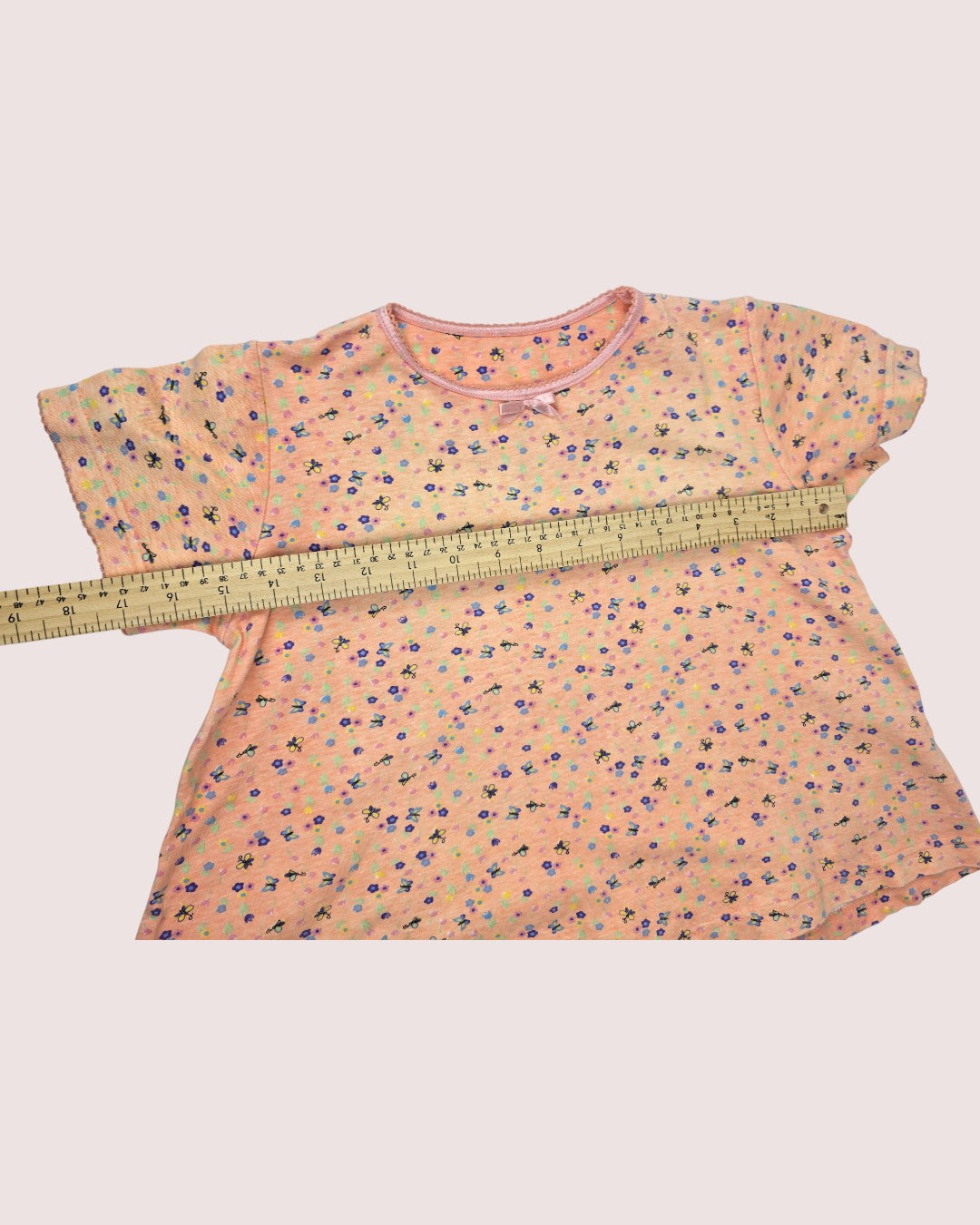 Vintage Sears floral tee Tagged 6X