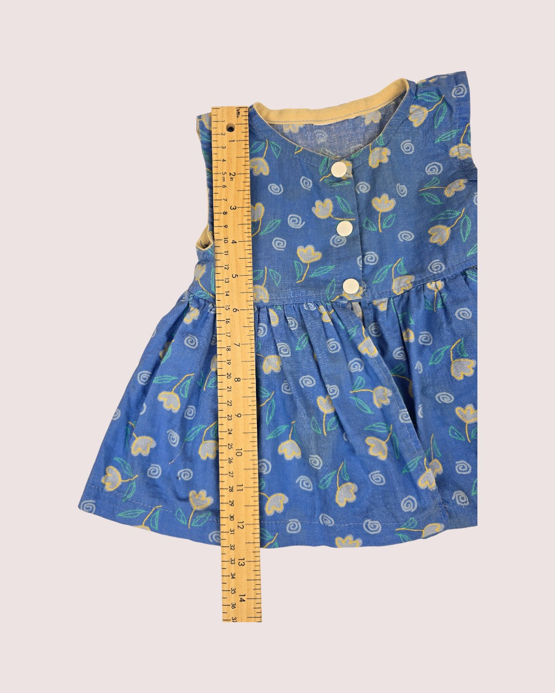 Vintage floral top 12M