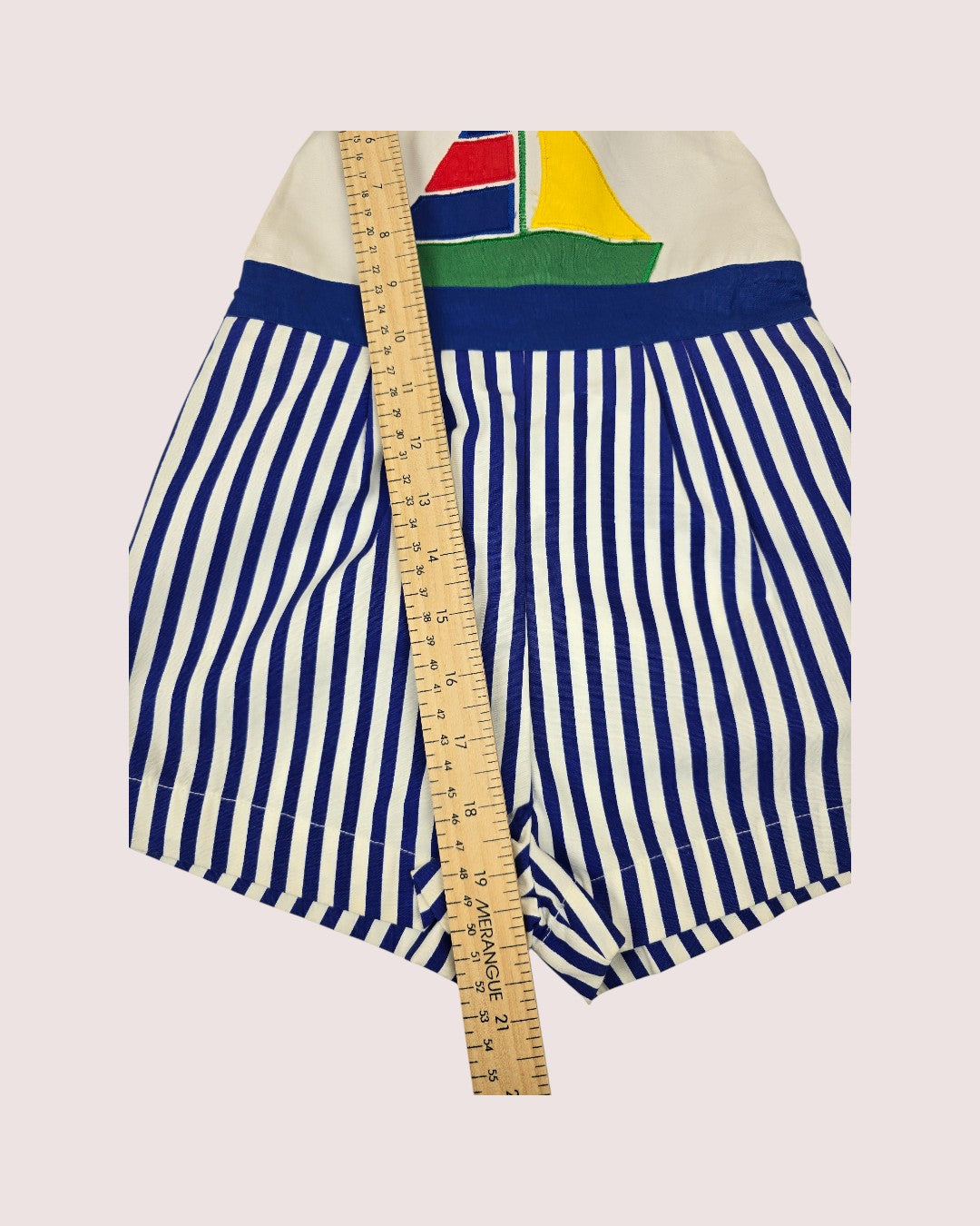 Vintage sailboat shortalls Tagged 4