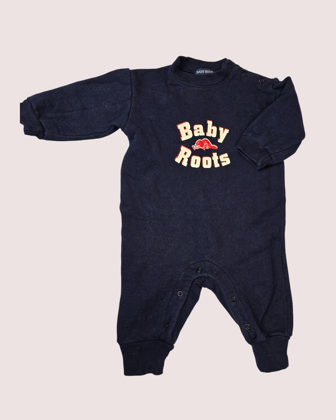 Vintage Baby Roots romper Tagged S, approx 6-9m