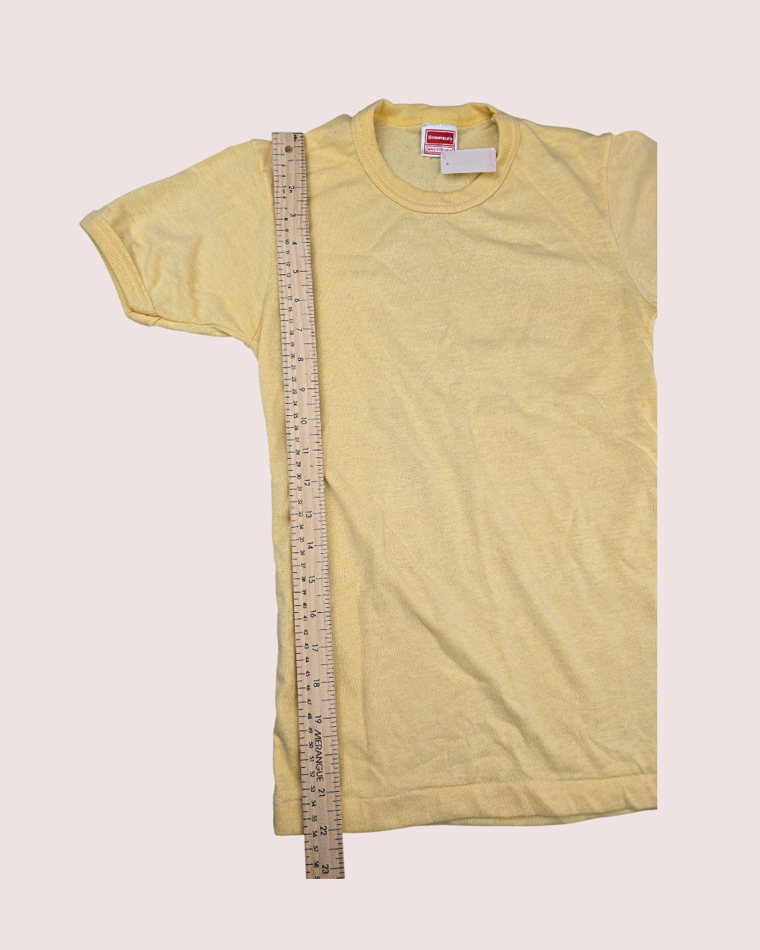 Deadstock vintage Stanfield single stitch tees 10-16Y