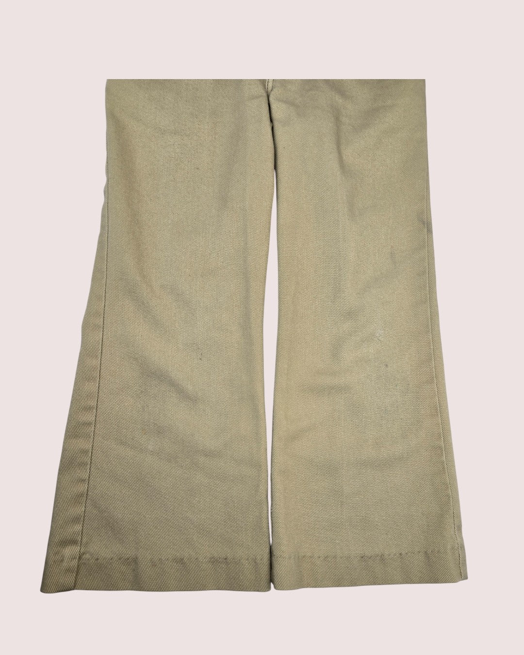 Vintage white tab Levis overalls with rainbow elastic straps Tagged 7Y