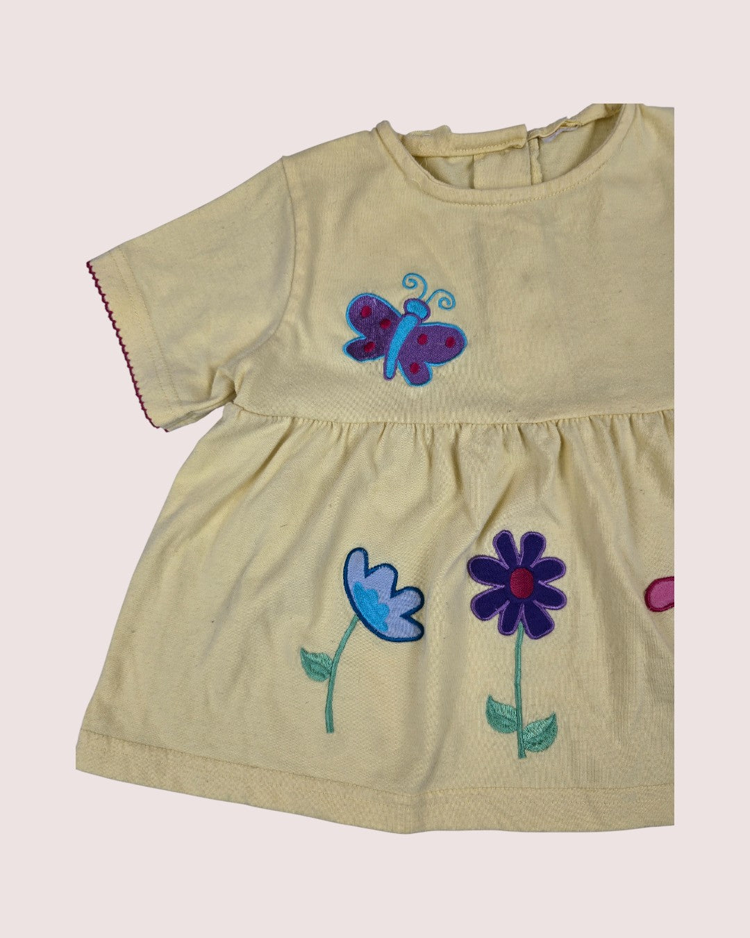 Vintage dress/top and bloomer set 12-18m