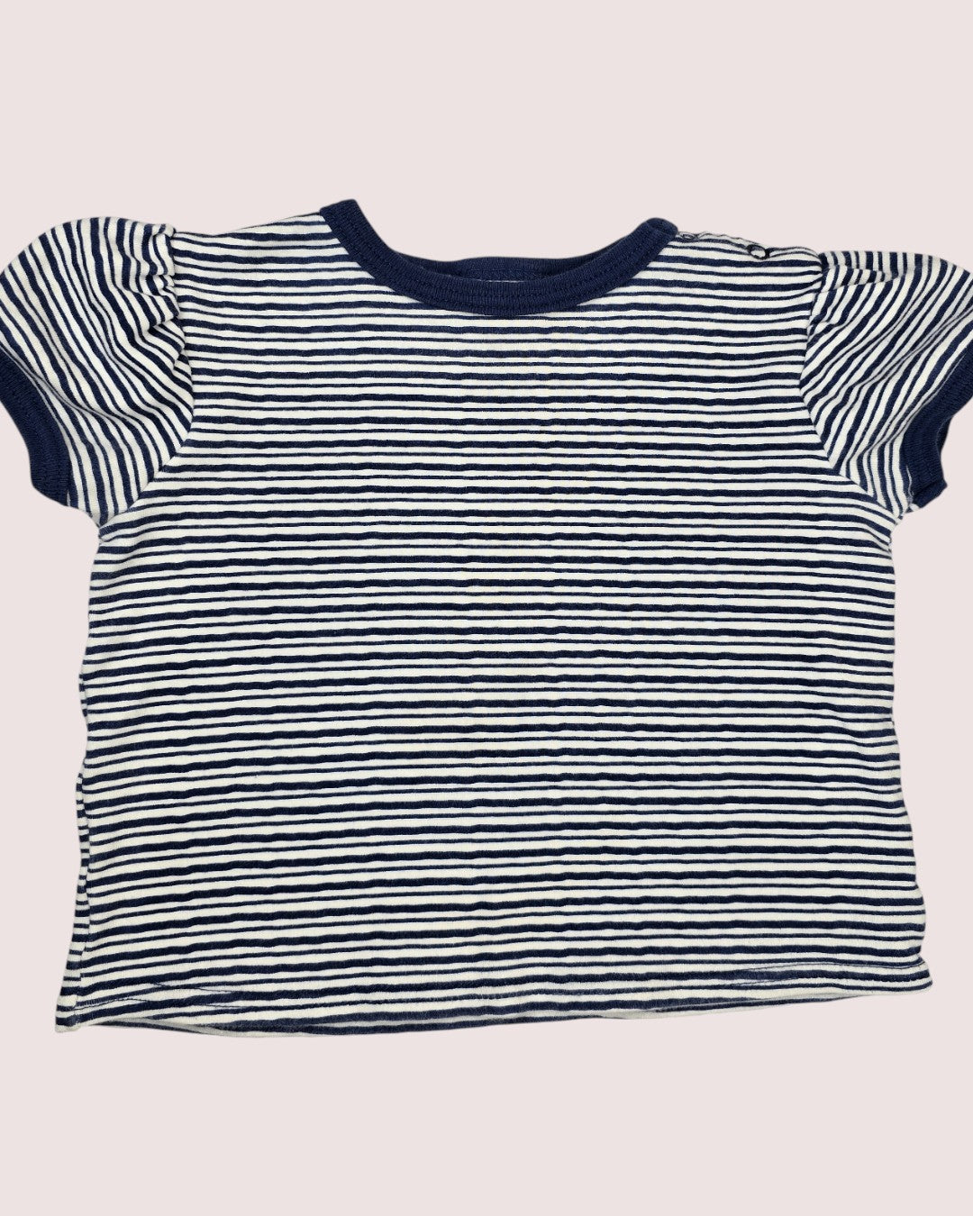 Vintage Oshkosh animal romper with striped tee 24m