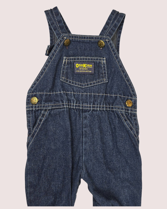 Vintage Oshkosh footed overalls Tagged 6/9m
