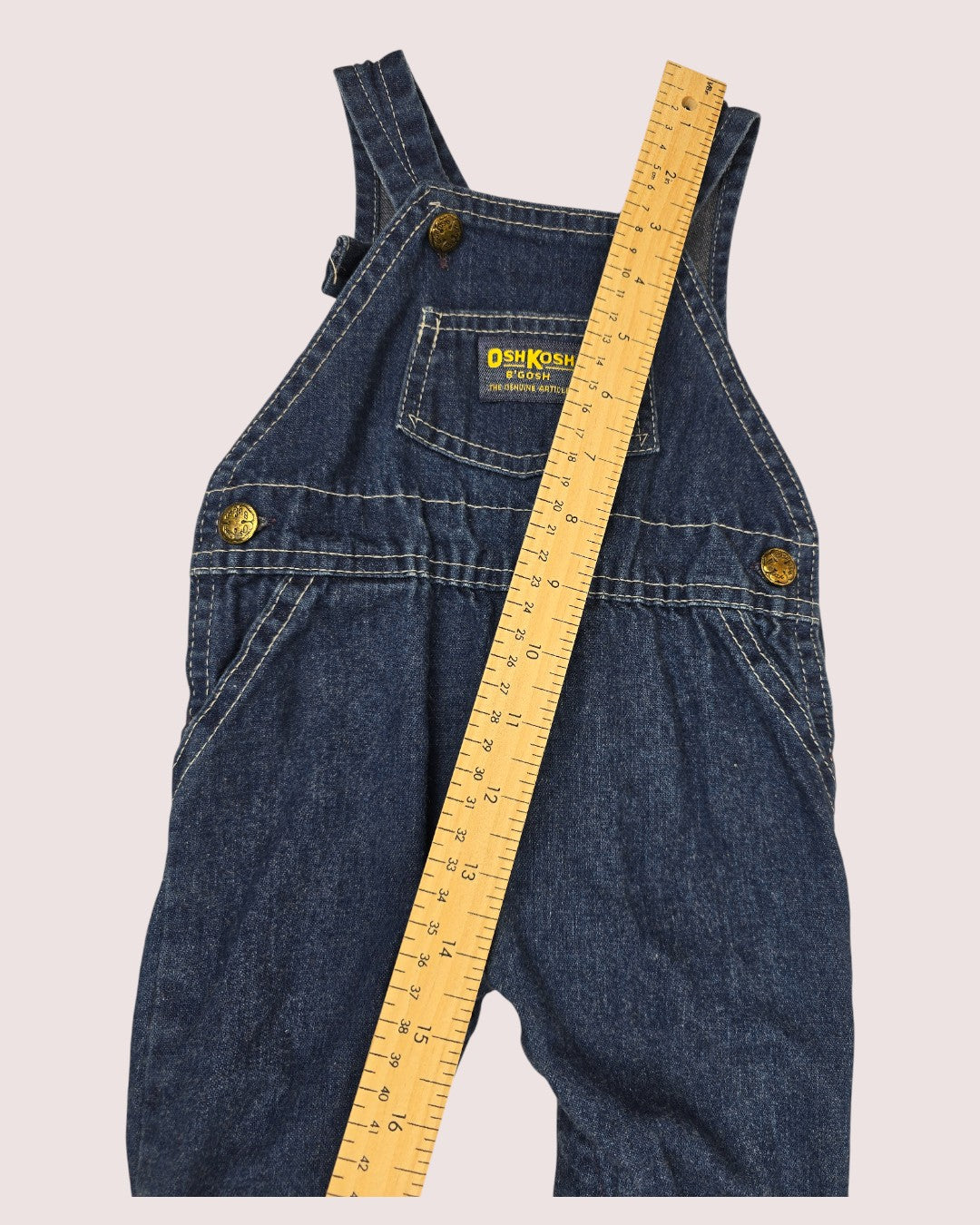 Vintage Oshkosh footed overalls Tagged 6/9m