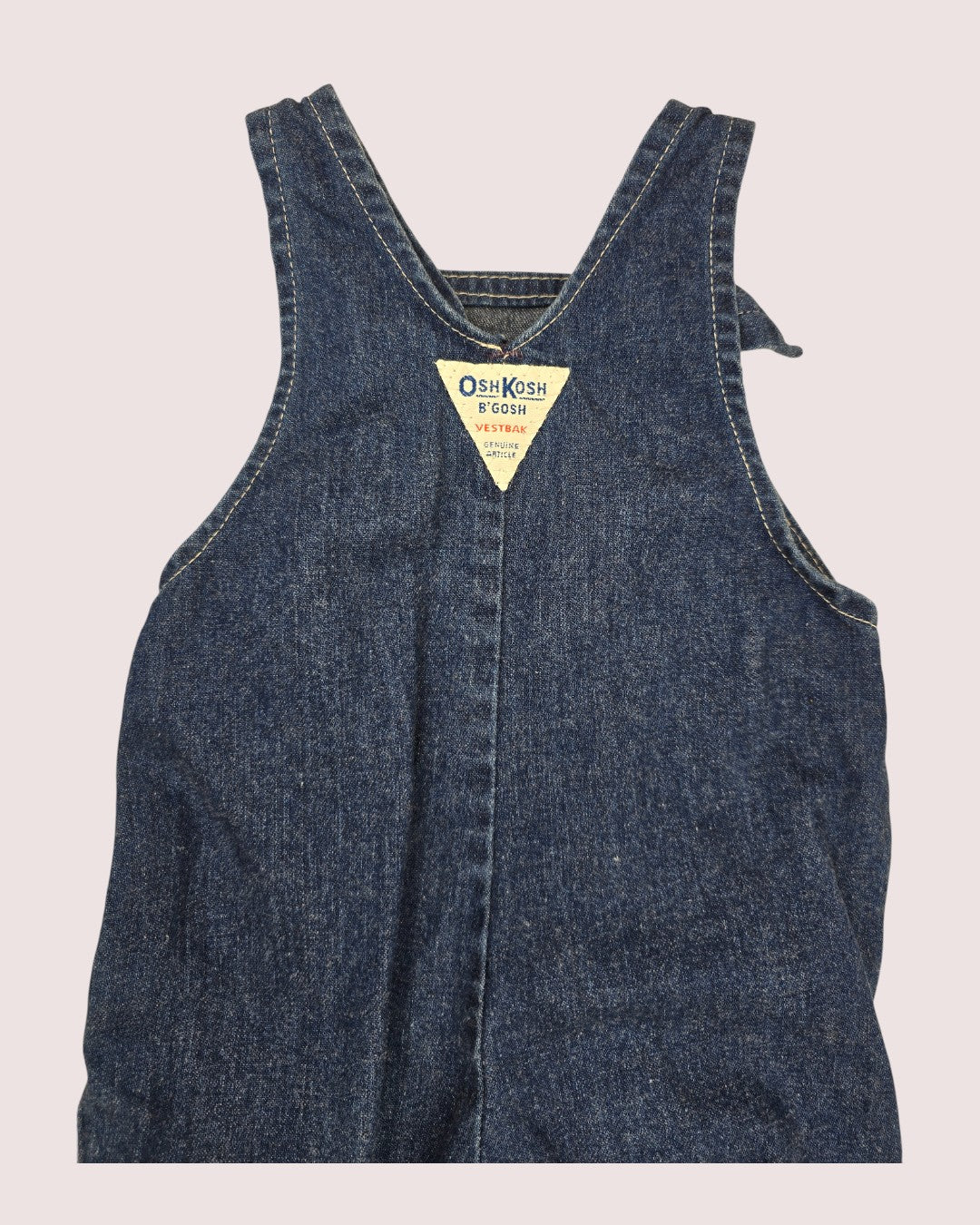 Vintage Oshkosh footed overalls Tagged 6/9m