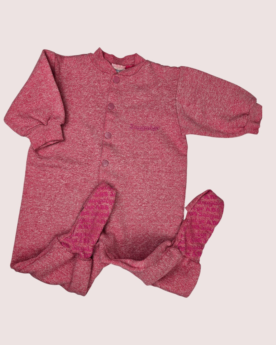 Vintage pink snugabye sleeper 12m