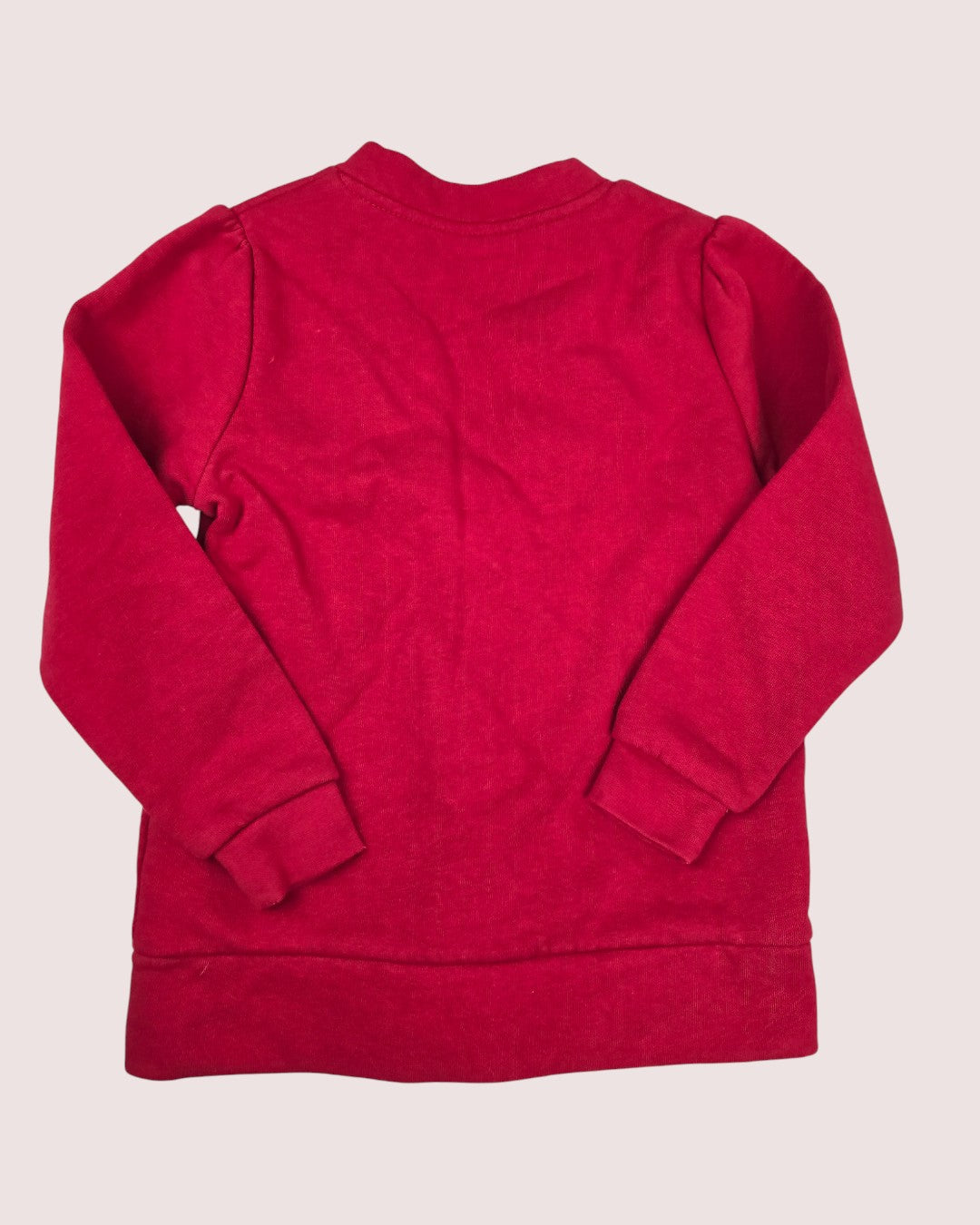 Red cardigan Tagged 5-6