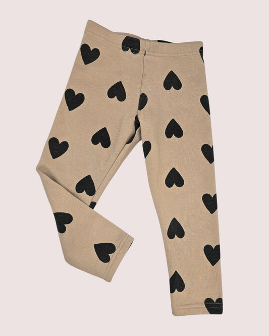 Carter's heart print leggings 4t