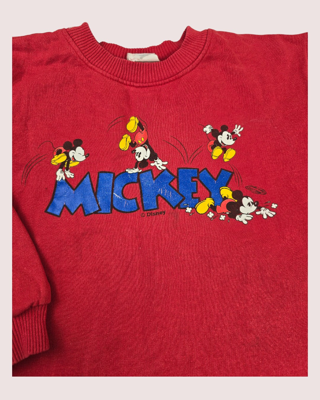 Vintage Mickey crewneck Tagged 6T
