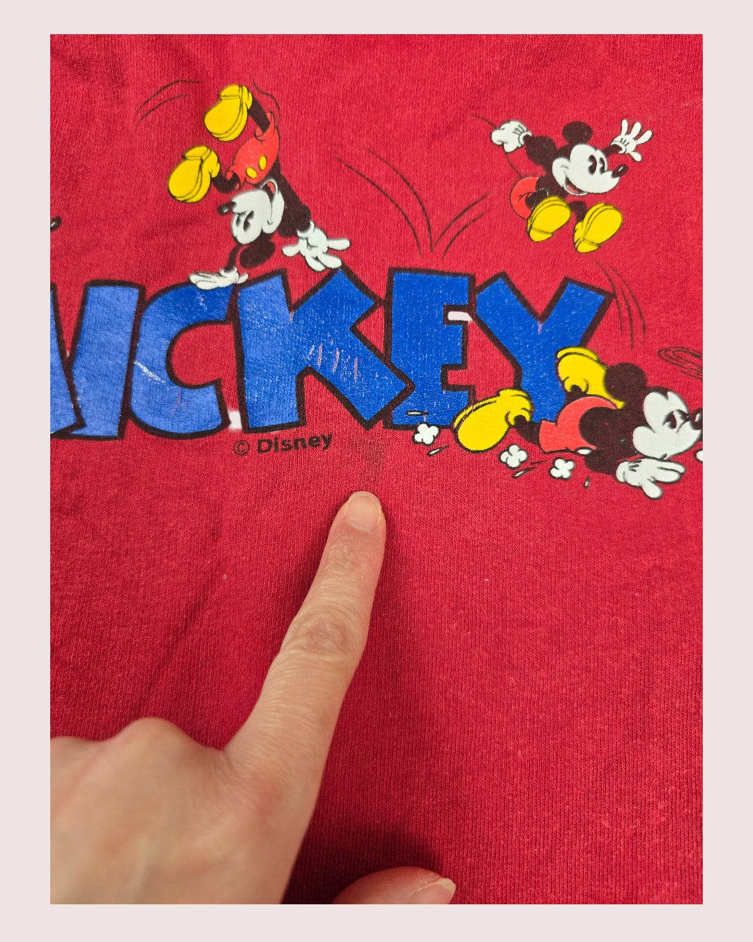Vintage Mickey crewneck Tagged 6T