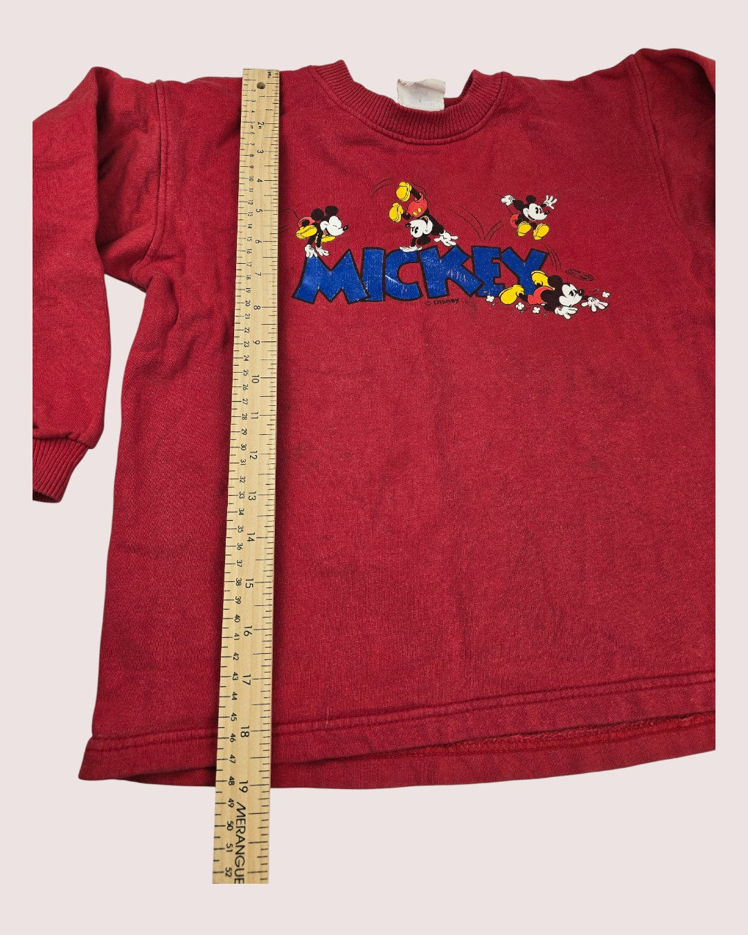 Vintage Mickey crewneck Tagged 6T