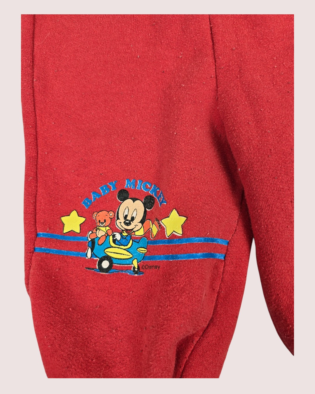 Vintage baby Mickey joggers  best for 6-9m
