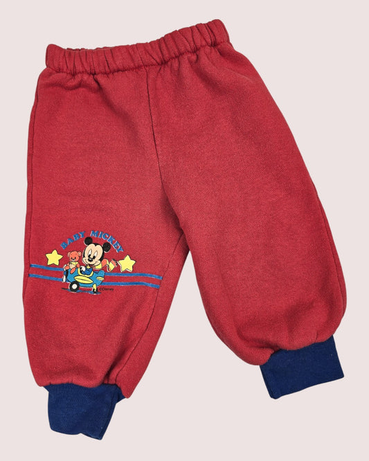 Vintage baby Mickey joggers  best for 6-9m