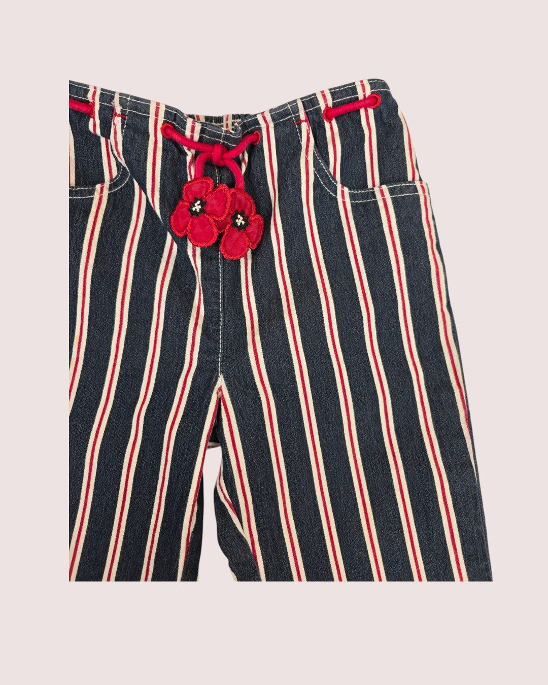 Gymboree striped poppy pants Tagged 18-24m