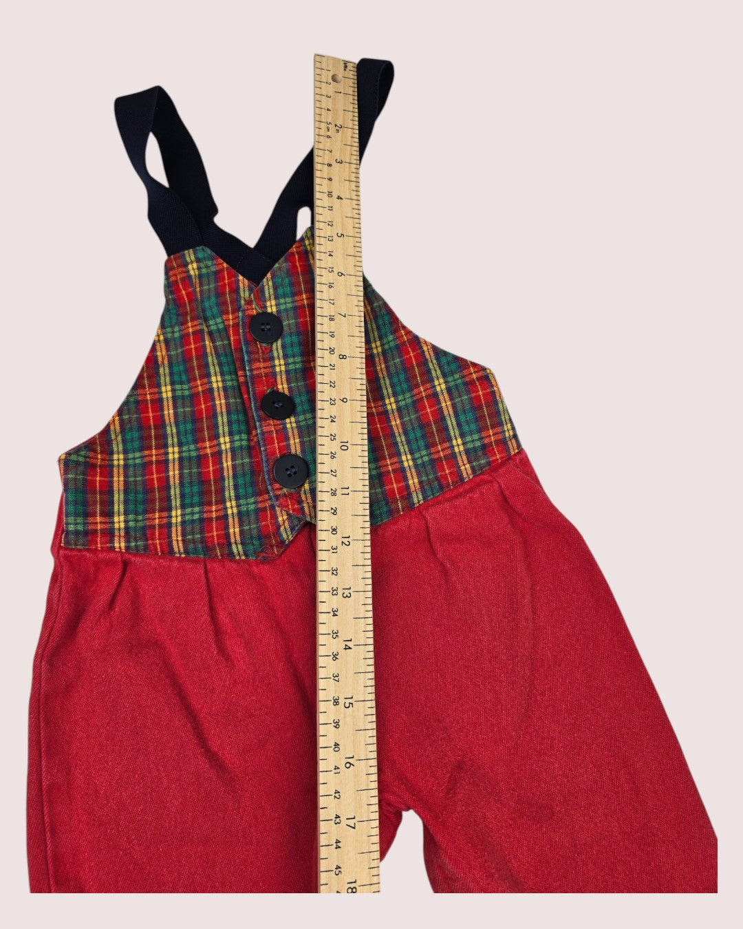 Vintage Oshkosh suspender pants 6/9M