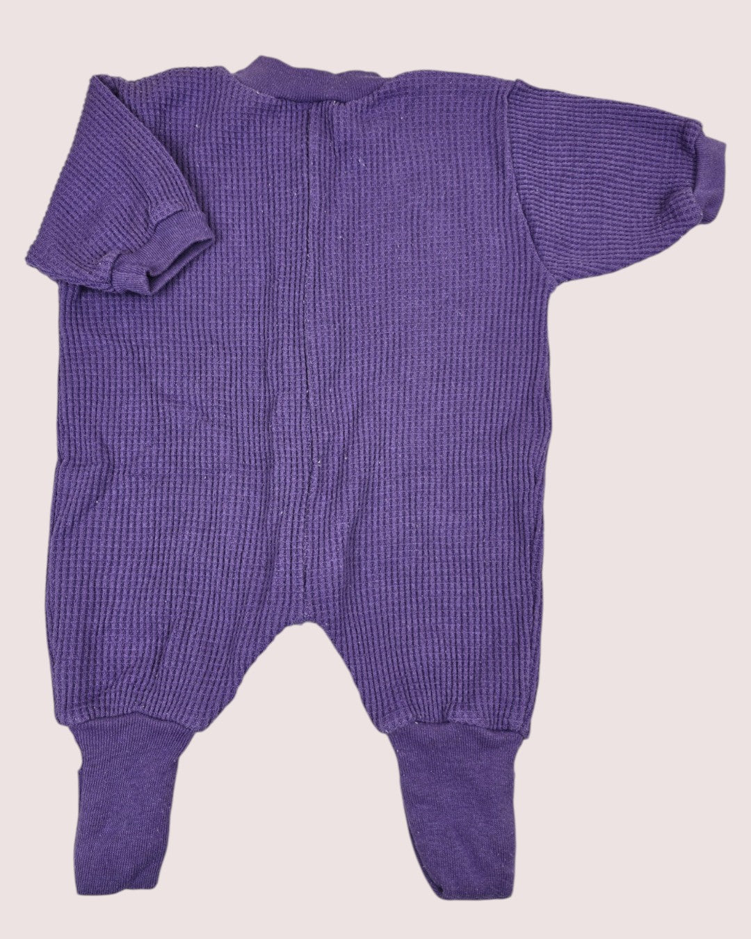 Vintage Snugabye waffle sleeper -purple Tagged 9lbs