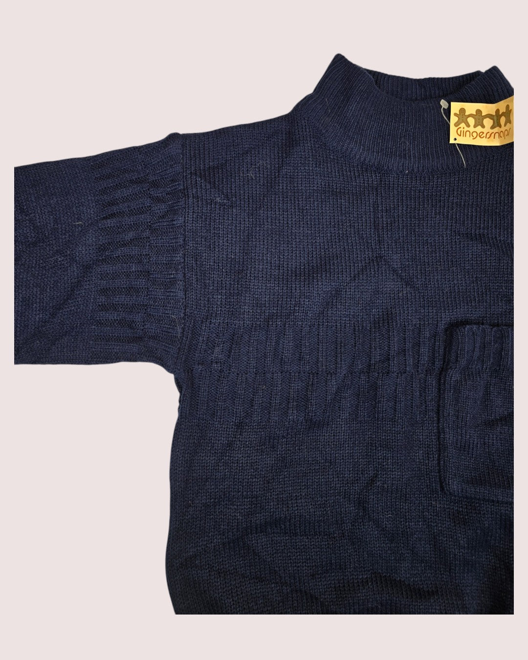 Deadstock Gingersnaps acrylic knit sweater Tagged 12