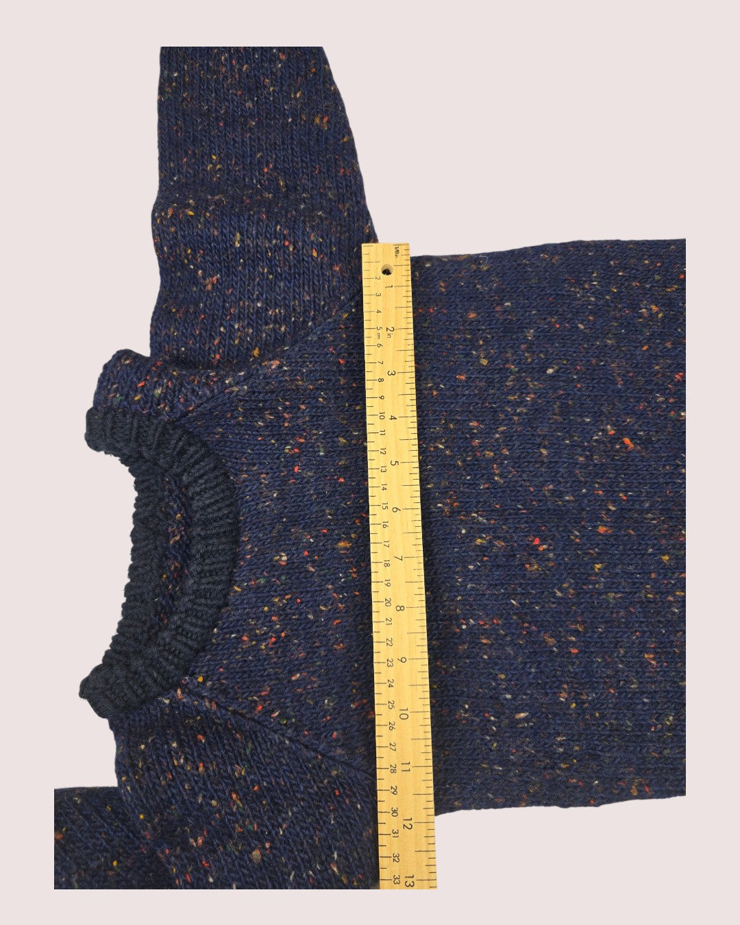 Handknit confetti knit Approx 4-6T