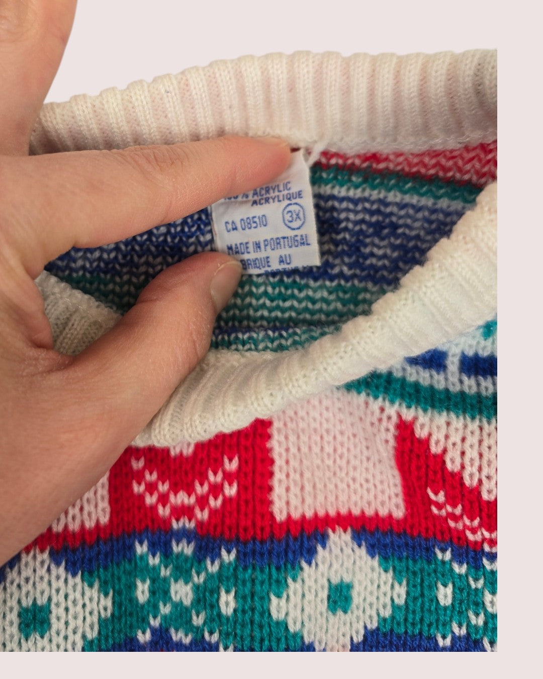 Vintage acrylic knit best for 2T
