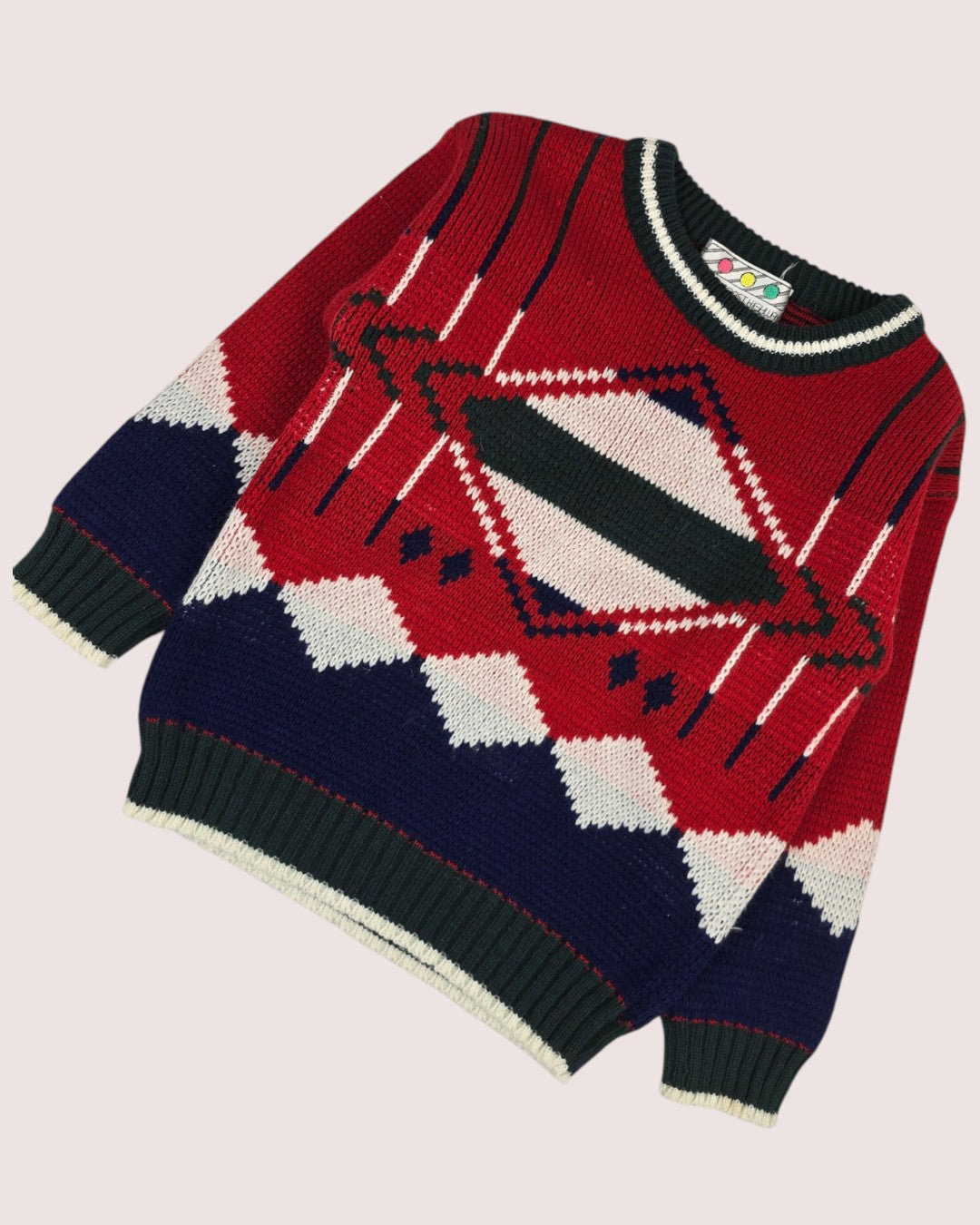 Vintage Pacific Coast acrylic knit sweater best for 4-5T