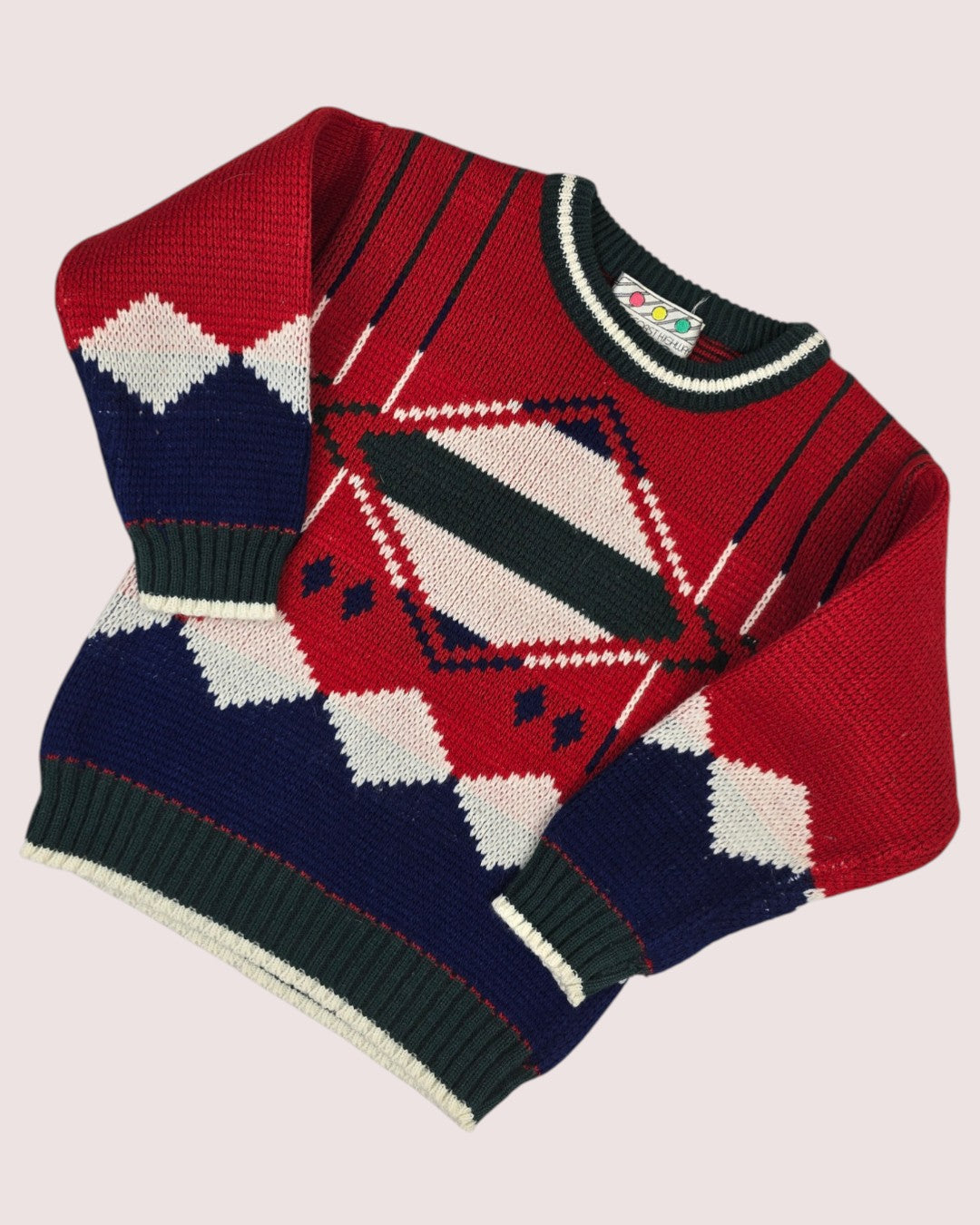 Vintage Pacific Coast acrylic knit sweater best for 4-5T