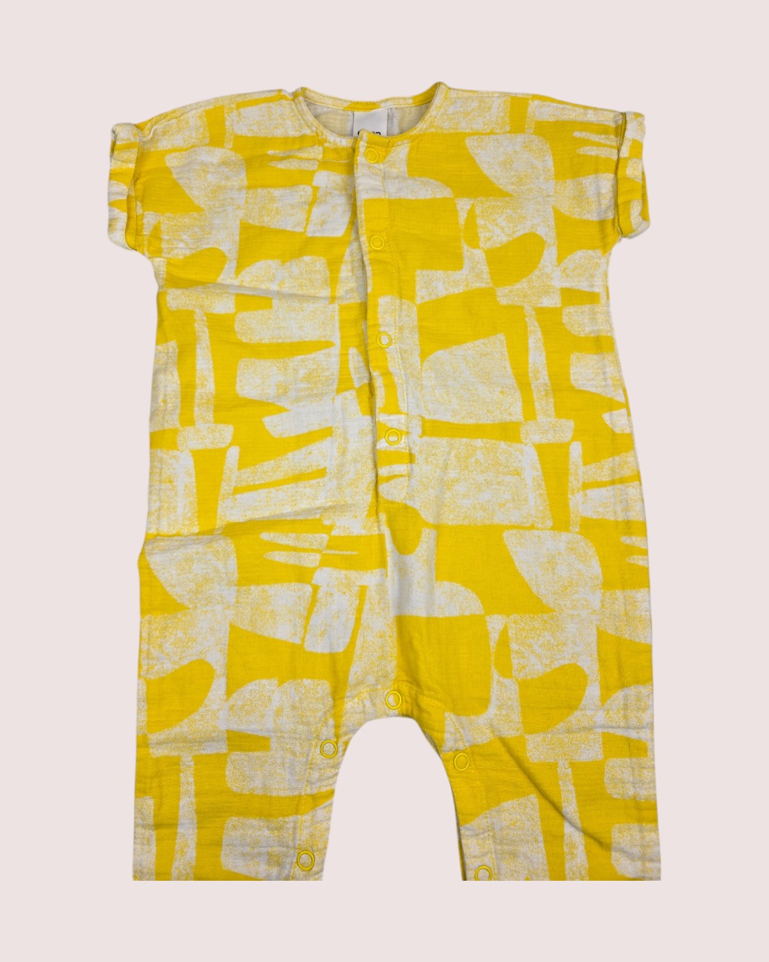 Open Edit abstract print romper 12m