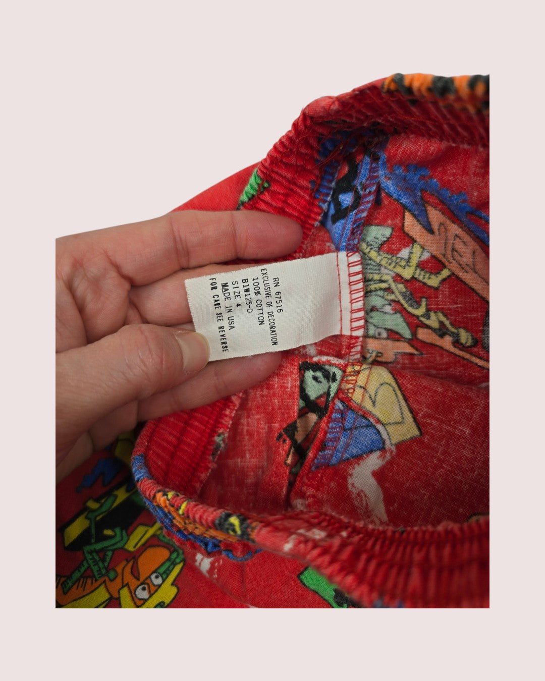 Vintage beach bug shorts Tagged 4T