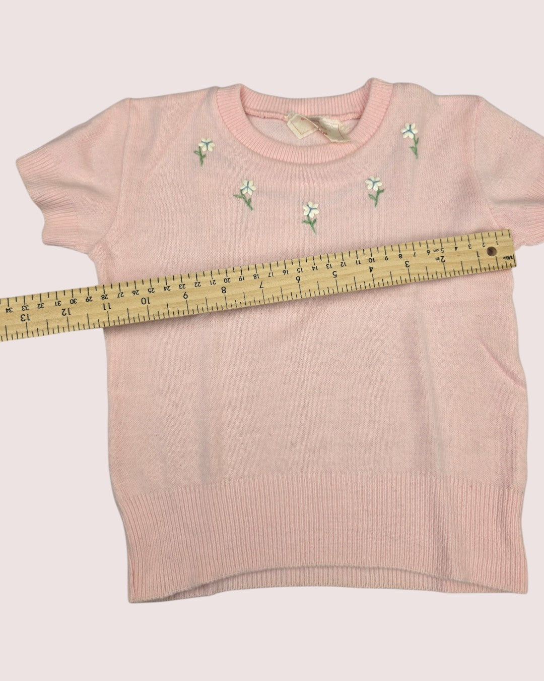 Vintage lightweight knit tee 2-3T