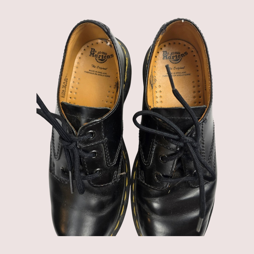 Vintage Dr Marten leather loafers Size 3 Made in England