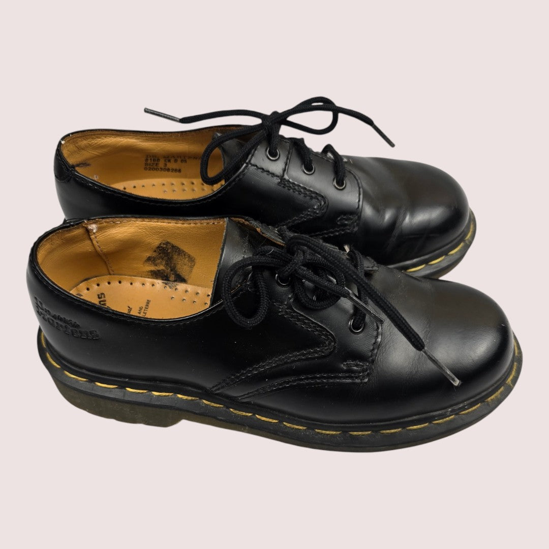 Vintage Dr Marten leather loafers Size 3 Made in England