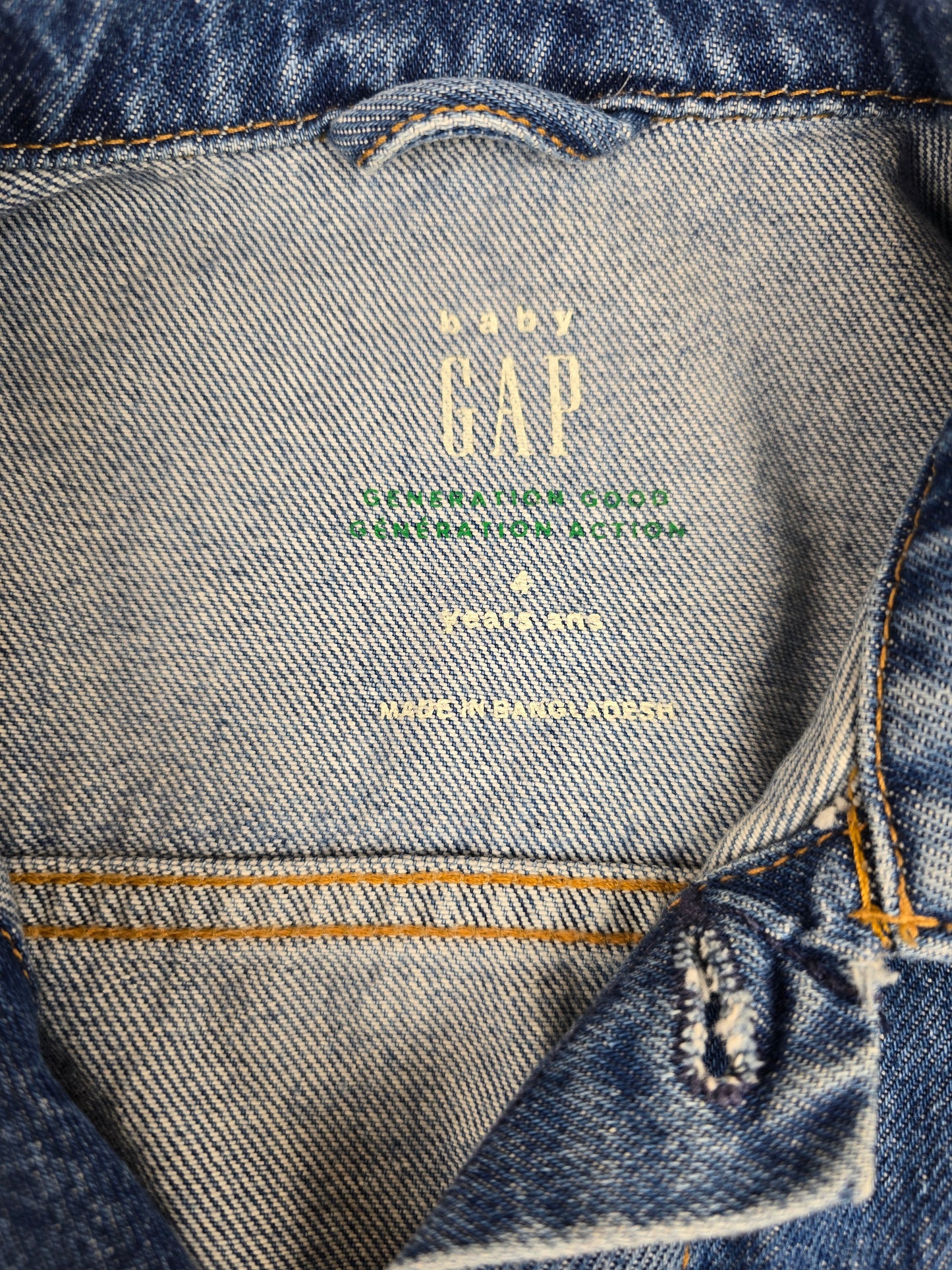 Gap Kids denim jacket 4T