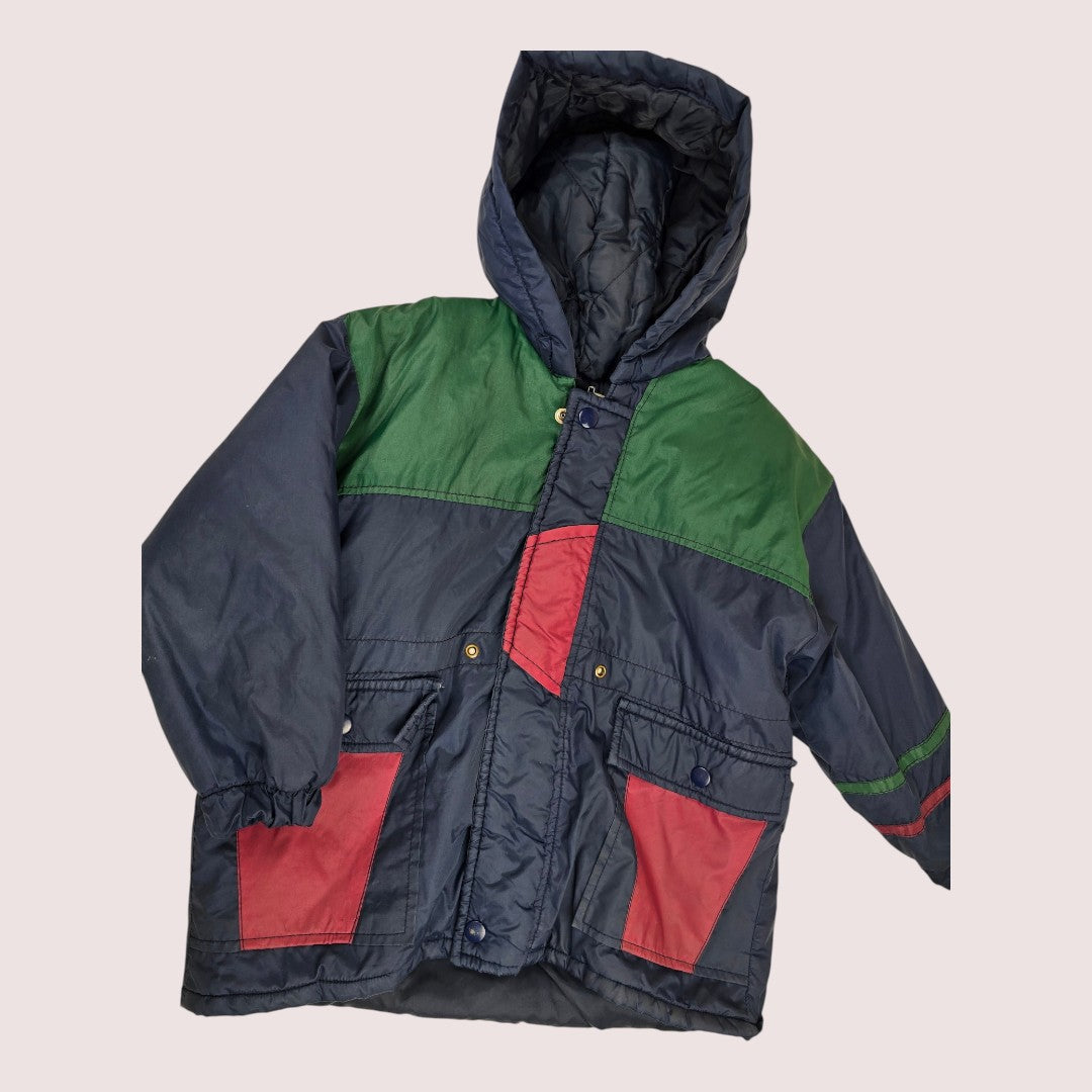 Vintage colourblock fall jacket 5-6T