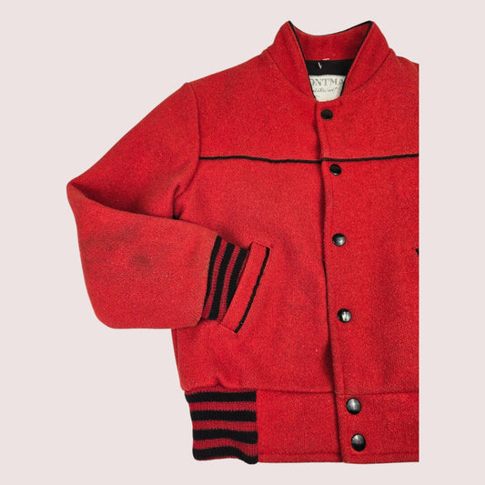 Vintage wool baseball jacket approx 8-10Y